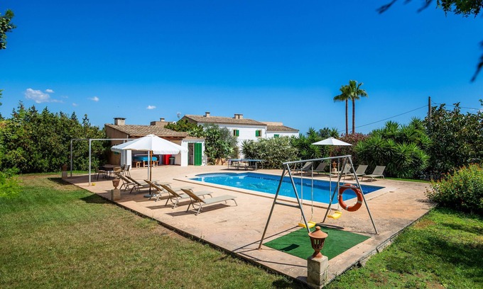 Campos Villa | Country House 'Na Amera Ref 225' with Private Pool, Wi-Fi and Air Conditioning