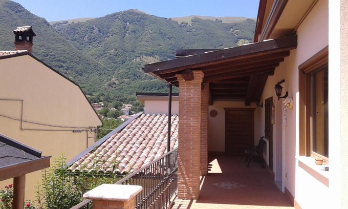 Tornimparte House | Country-House vista montagna