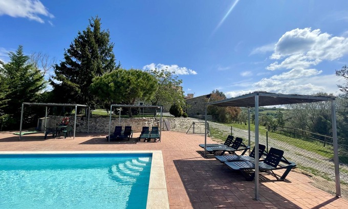 Moia Villa | Countryside holiday villa w/wonderful pool area. Only 60 km from Barcelona!