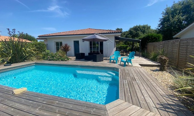Audenge House | coup de cœur à Audenge 110m2 piscine a coté de la piste cyclable