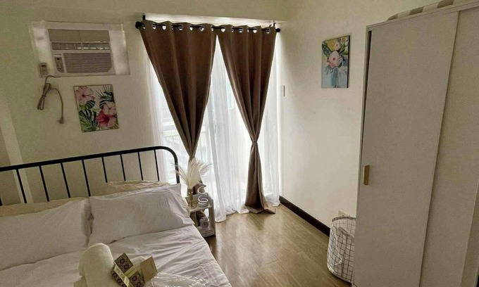 Project 4 Condo | Cozy 1-bedroom condo in Infina Towers Cubao Quezon City with AC