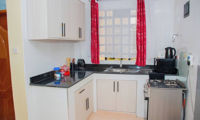 Nakuru Apartment | Cozy 1 Bedroom Section 58 getaway, with Lake Nakuru views