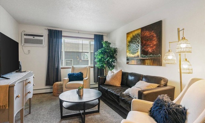 St. Cloud Apartment | Cozy 2-bedroom apartment with WiFi & a short walk to SCSU hockey Arena!