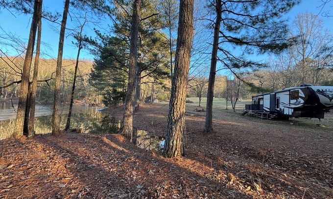 LaFayette House | Cozy 2-bedroom RV with private pond in charming La Fayette