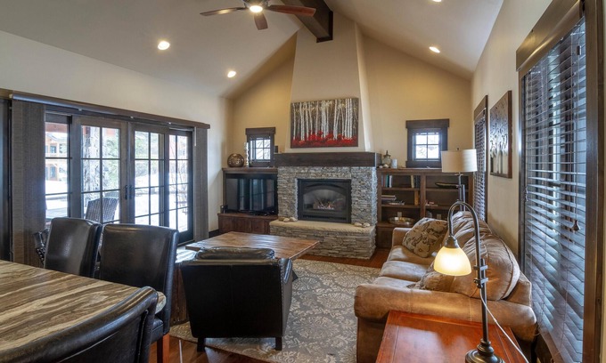 Tamarack Resort Cottage | Cozy 2 BR Cottage |Private Hot Tub and Fireplace