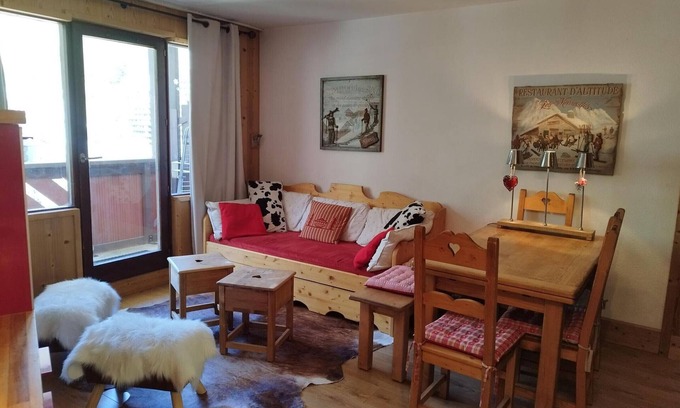 Val-d'Isere Apartment | Cozy 2-room in La Daille, direct slope access