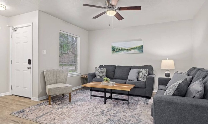 University Park Apartment | Cozy 2BR Comfort Near Texas A&M EV-Friendly