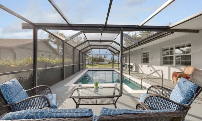Charlotte Park House | Cozy 3 Beds/Heated Pool/Fenced Yard/Centered in Punta Gorda/close to everything