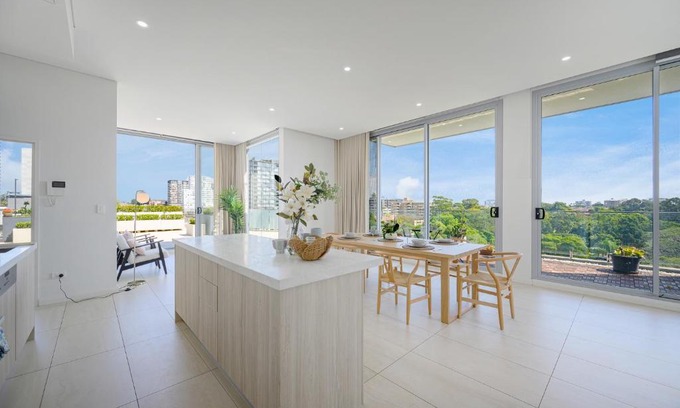 Burwood Apartment | Cozy 3BR Home with Large Balcony for Relaxation