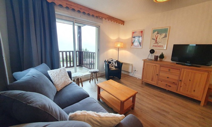 Germ Apartment | Cozy 8-person apt in Peyragudes, spa and ski access