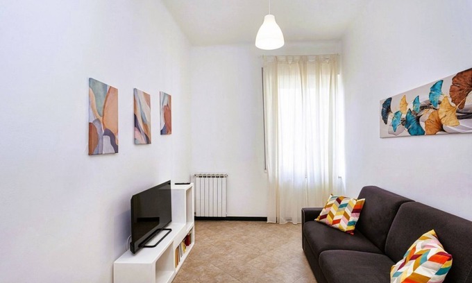 San Teodoro Apartment | Cozy 80 sqm apartment, ideal for 5 people, located on the fifth floor of a building with a lift (NOT suitable for disabled people).The property is located in a residential area of ​Genoa, well served and complete with all comforts. The location is s