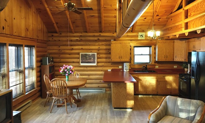 Rolette County Cabin | Cozy and peaceful 1-bedroom cabin with loft near peaceful Saint John, ND
