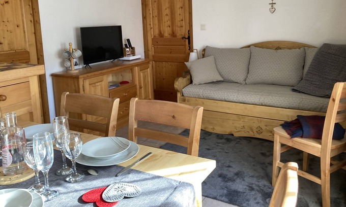 Verchaix Apartment | Cozy apartment L'après Ski in Morillon Village