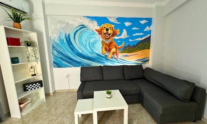 Ano Patisia House | Cozy apartment with Balcony and Fast Wifi in awesome Athens