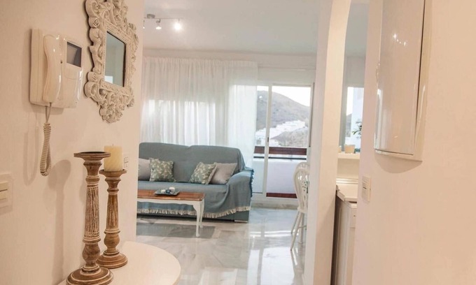 Carboneras Condo | Cozy apartment with sea and pool views