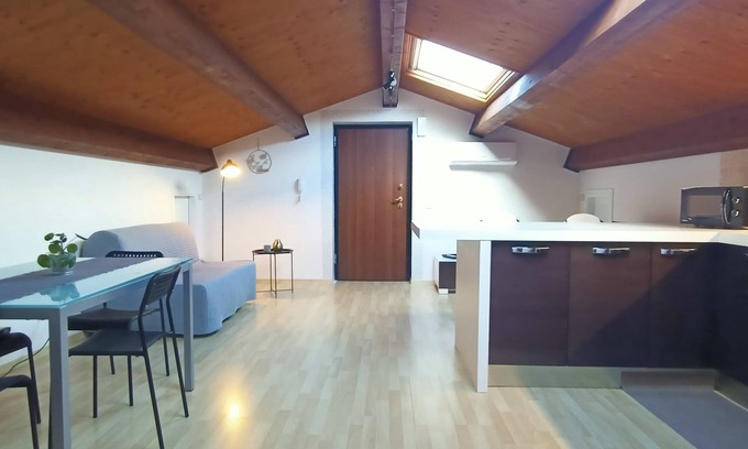 Perugia Apartment | Cozy attic room a stone's throw from the center of Perugia.