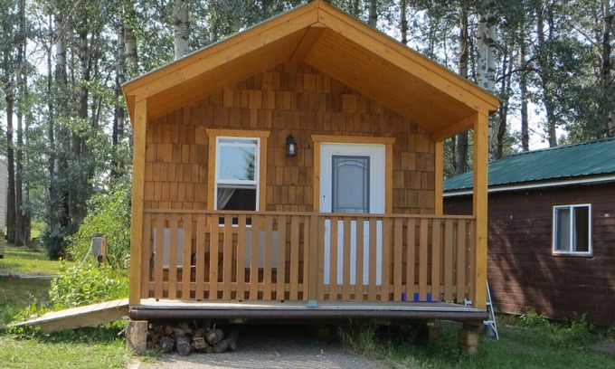Regional District of Bulkley-Nechako Cabin | Cozy cabin at Piper's Glen Resort