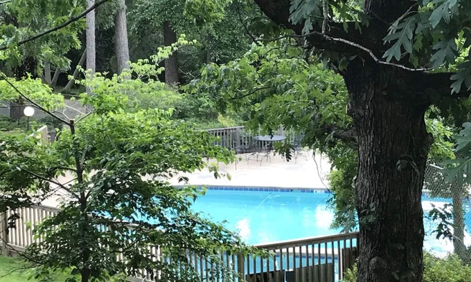 Lake Hamilton Condo | Cozy condo nestled among the trees! Mountain View’s. Pool, hot tub,lake complex
