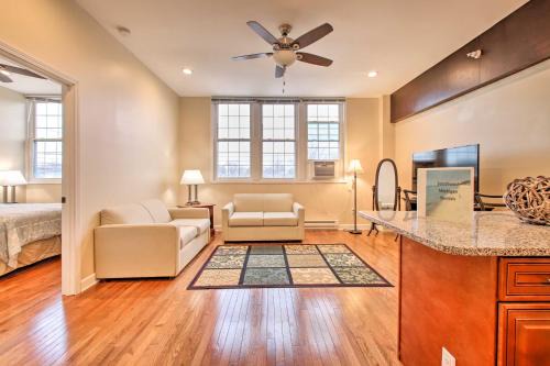 Sawyer Apartment | Cozy Couples Getaway Less Than 2 Mi to Lake Michigan!