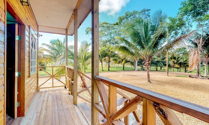 Dangriga Cabin | Cozy Dangriga cabin, romantic Belize getaway, couples’ retreat Belize