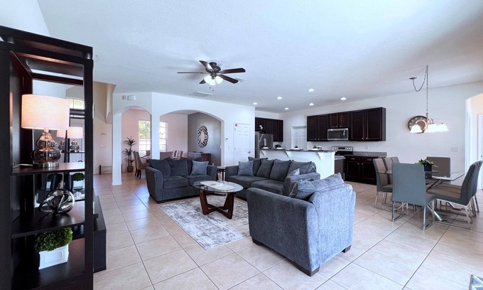 Watersong House | Cozy Family Friendly Pool Home with Game Room-227Y