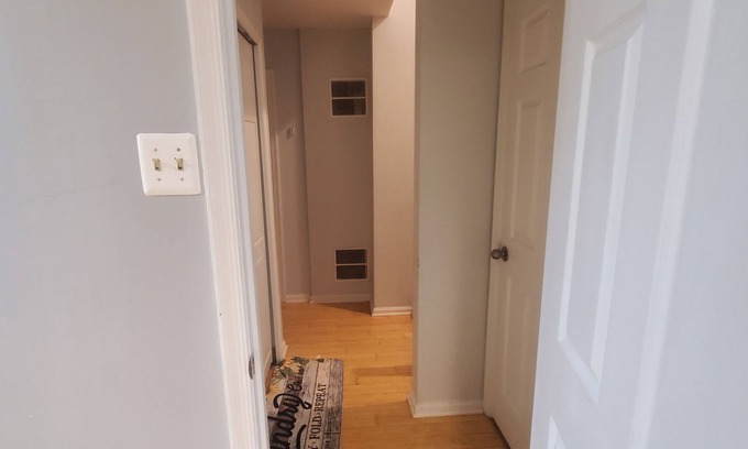 Sterling House | Cozy guest room with WiFi and AC in charming Sterling