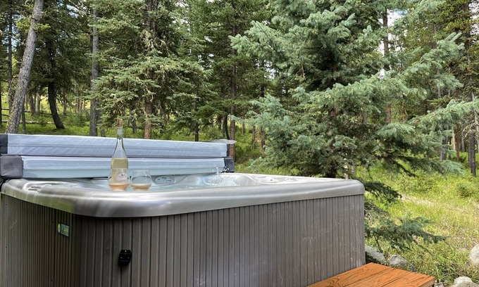 Big Sky House | Cozy, historic cabin in the woods, X-ski in/out, minutes to shops & restaurants