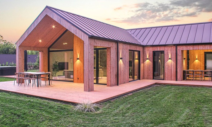 Fjellerup House | Cozy home in Glesborg with sauna
