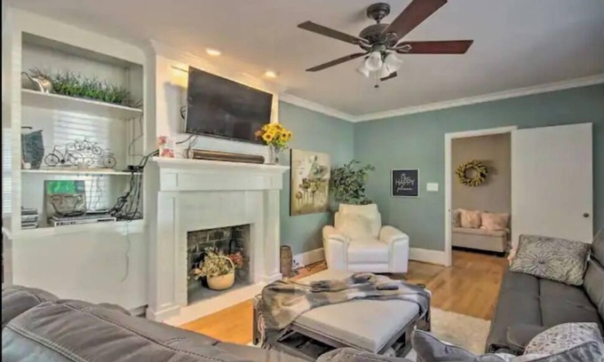 Columbia House | Cozy Home w 3 Full Baths 29205 Home Close to USC/FT Jackson