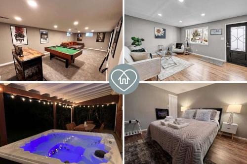 Allendale Area House | Cozy Hot Tub Escape - Pool Table & Home Theater
