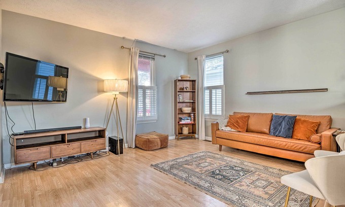 Fall Creek Place House | Cozy Indianapolis Home w/Private Hot Tub!