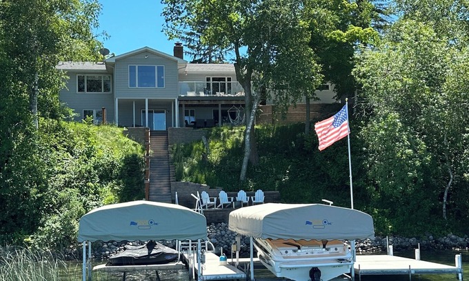 Alexandria House | Cozy lake home on chain of lakes!