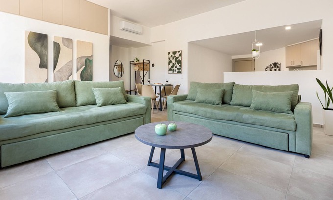 Kounoupidiana Apartment | Cozy Light Nest Chania, Crete