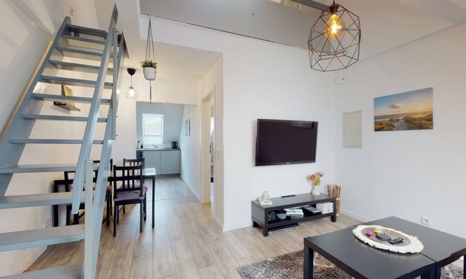 Bielefeld Apartment | Cozy maisonette apartment near the Teutoburg Forest
