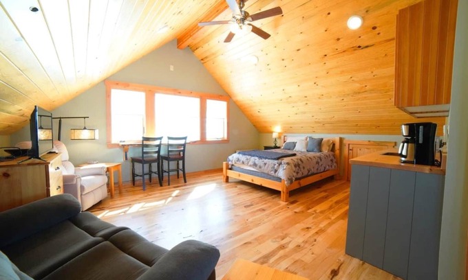 Driggs Apartment | Cozy Mountain Studio Near Ski Hill Road & Grand Targhee