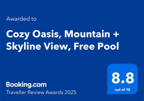 Matandang Balara Apartment | Cozy Oasis, Mountain + Skyline View, Free Pool