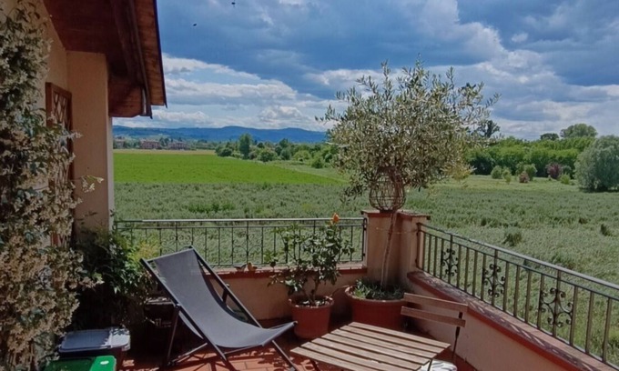 Settecani Apartment | Cozy one-bedroom apartment between town and hills.