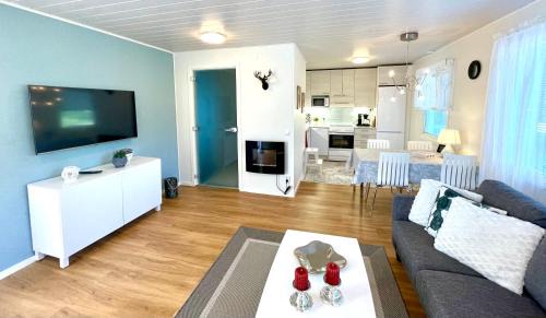 Haparanda Apartment | Cozy renovated house with a lot of parking space.