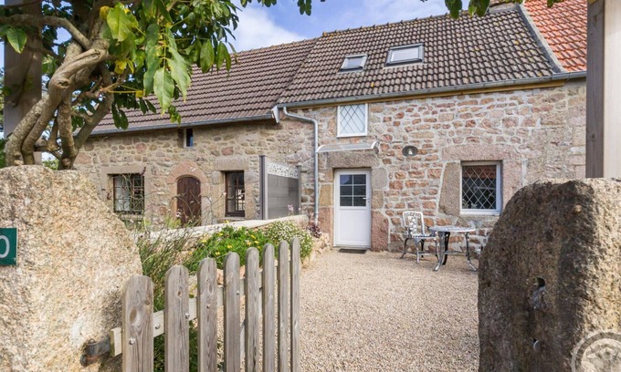 Cosqueville Cottage | Cozy Seaside Cottage with Terrace, Private Garden & Electric Car Charging