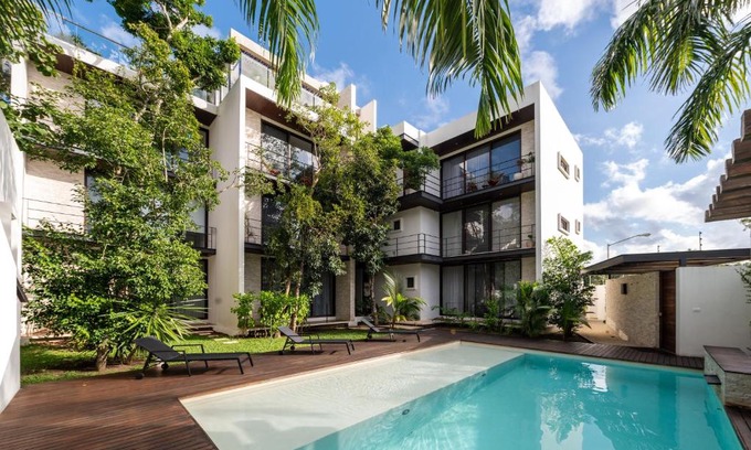 Tulum Apartment | Cozy Studio in La Veleta Tulum with Gym and Pool