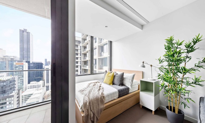 Docklands Apartment | Cozy Studio Near Southern Cross with City Views