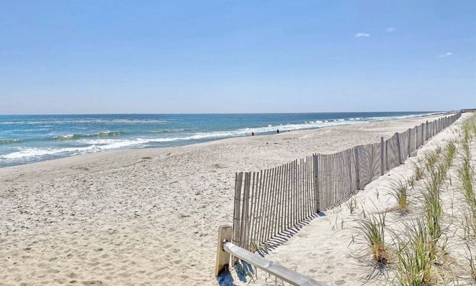 Avon Condo | Cozy Summer get-away, steps to the Beach! Central in-ground pool and picnic area
