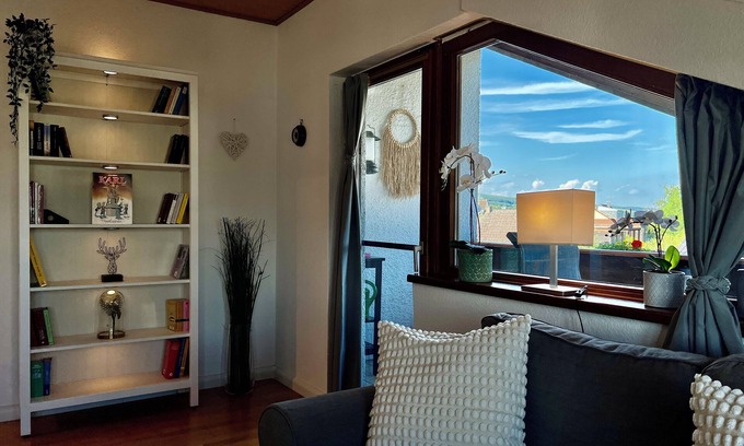 Johannisberg Apartment | Cozy vacation apartment "Zum Spätlesereiter" with balcony