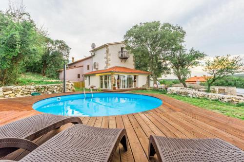 Ripenda Verbanci Villa | Cozy villa Nevia with private pool in Labin near Rabac