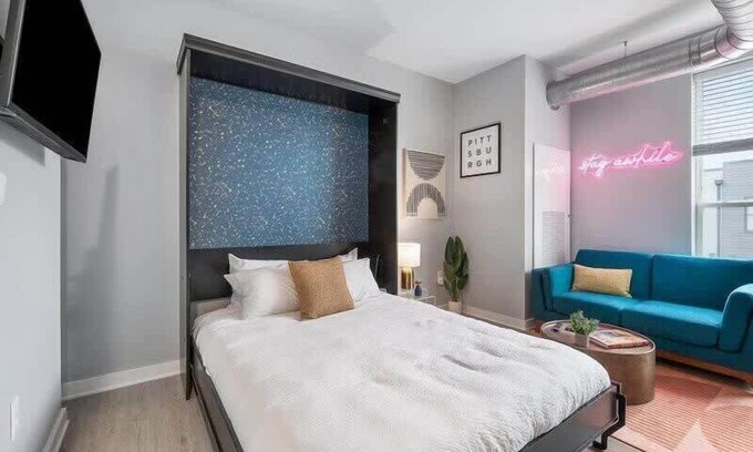 Lower Lawrenceville Apartment | CozySuites Boutique SDO, Lawrenceville