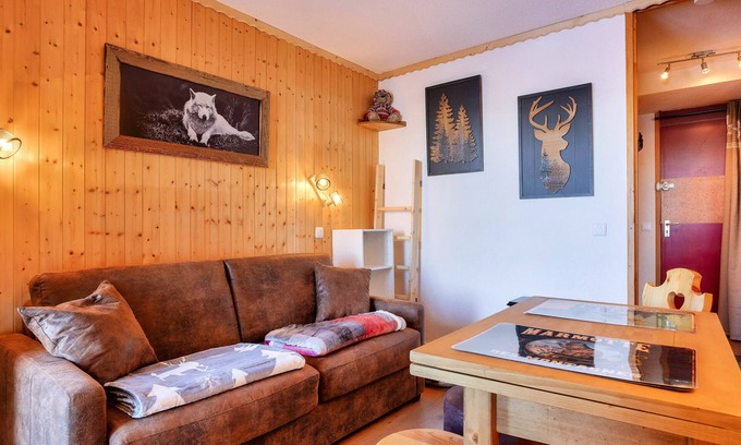 Les Avanchers-Valmorel Apartment | Crève Cœur district - maeva Home - Studio 4 People - Comfort