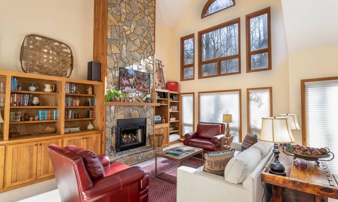 Boone House | Creekside Home with Resort Access
