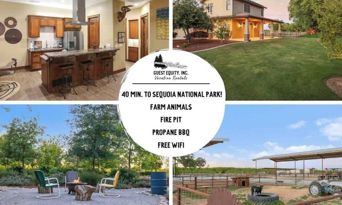 Visalia House | Creekside Ranch, a Farm Experience near Sequoia NP