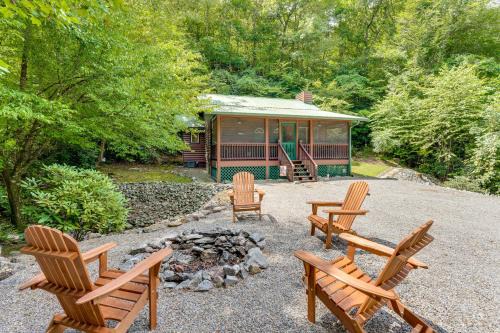 Marble House | Creekside Smokies Cabin 8 Mi to Murphy