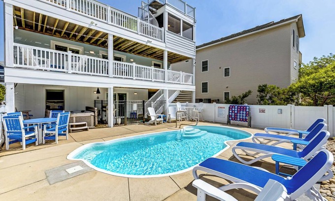 Corolla House | Crown Blessing | 198 ft from the Beach | Dog Friendly, Private Pool, Hot Tub | Corolla